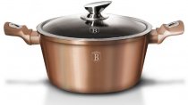На фото Кастрюля Berlinger Haus Rose Gold Collection 28 см 6.1 л (BH-1516N)