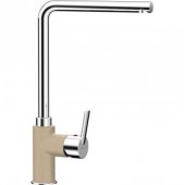 Кухонный смеситель Schock Sono Moonstone-22 хром/лунный камень (50400022) На фото Кухонный смеситель Schock Sono Moonstone-22 хром/лунный камень (50400022)