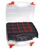 Органайзер Mastertool двухсторонний 30 секций 380х290х80 мм (79-3130) На фото Органайзер Mastertool двухсторонний 30 секций 380х290х80 мм (79-3130)