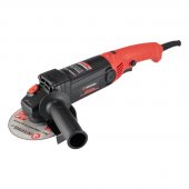 На фото Шлифмашина угловая Intertool 860 Вт, диаметр круга 125 мм, 3000-11000 об/мин (WT-0232)