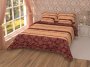 На фото Постельное белье Leleka-Textile Полиэстер 175х210 Оранжевое Двуспальное