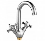 Кухонный смеситель Cron Zeus 274 на гайке (CR0084) На фото Кухонный смеситель Cron Zeus 274 на гайке (CR0084)