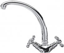 На фото Смеситель для кухни Franke AMBRA хром (115.0027.877)