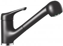 Кухонный смеситель Schock Neos Nero-13 черный (54212013) На фото Кухонный смеситель Schock Neos Nero-13 черный (54212013)