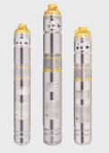На фото Скважинный шнековый насос Euroaqua (EUJ2,5-60-0,75)