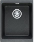 На фото Кухонная мойка Franke Kubus KBG 110-34 Оникс (125.0158.601)