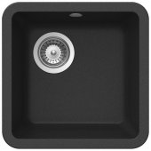 На фото Кухонная мойка Schock Solido N75 Onyx-10 (27024010)