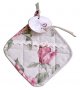 На фото Прихватка Прованс Large pink Rose с кружевом 20х20 см (.003717)