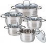 Набор кастрюль Maestro 10 предметов (MR-3520-10) На фото Набор кастрюль Maestro 10 предметов (MR-3520-10)