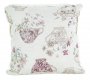 На фото Подушка декоративная Прованс Cups 40x40 см Белая с мережкой (.003687)