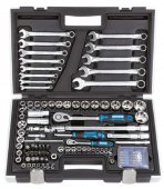 На фото Набор инструмента Licota 1/2" и 1/4" 6 гр. 108 предметов (ALK-0014F)