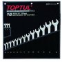 На фото Набор ключей комбинированных Toptul 16 шт 7-32 Hi-Performance (GPAX1601)