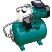 На фото Насосная станция VOLKS pumpe JY1000-50 1,1кВт нержавейка (в сборе)