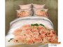 На фото Комплект постельного белья Love you Надежда 160х240 см 4шт Полуторный Бежевый (stp 569)
