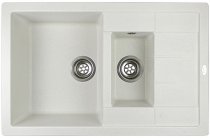 На фото Мойка для кухни Idis Iris Vanilla 326