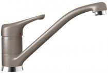 На фото Кухонный смеситель Schock Neos Beton-42 бетон (54200042)