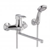 Смеситель для ванны Haiba FOCUS 006 (HB0120) На фото Смеситель для ванны Haiba FOCUS 006 (HB0120)