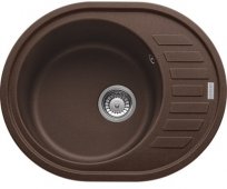 На фото Кухонная мойка Franke Ronda ROG 611-62 Шоколад (114.0381.075)