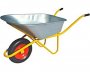 На фото Тачка строительная одноколесная Forte 110 л 250 кг WB6418-1 (33309)