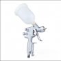 На фото Краскопульт пневматический Auarita HVLP 0.8 мм 30-60 л/мин 2.5 Бар 250 мл (H-921-MINI-0.8)