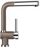 Кухонный смеситель Schock Piega Earth-82 бежевый (54712082) На фото Кухонный смеситель Schock Piega Earth-82 бежевый (54712082)