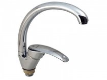 Смеситель для кухни G-Ferro Mars 777-Z на гайке (GF0018) На фото Смеситель для кухни G-Ferro Mars 777-Z на гайке (GF0018)