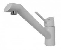 Кухонный смеситель Schock Stileo Titanium-50 серый (56400050) На фото Кухонный смеситель Schock Stileo Titanium-50 серый (56400050)