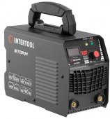 На фото Аппарат сварочный Intertool, инверторный MMA-160A, STORM (WT-4003)