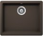 На фото Кухонная мойка Schock Quadro N100 Mocha-63 (25026063)