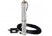 На фото Скважинный насос Водолей (БЦПЭ 0,32-140У)