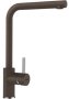 Кухонный смеситель Schock Napos Mocha-63 кофе (53900063) На фото Кухонный смеситель Schock Napos Mocha-63 кофе (53900063)
