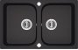 Мойка для кухни Laveo Celia черная (SJC_720T) На фото Мойка для кухни Laveo Celia черная (SJC_720T)