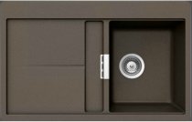 На фото Кухонная мойка Schock Horizont D100 Bronze-87 (52044087)