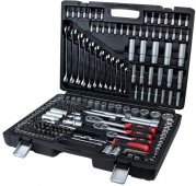 На фото Набор насадок торцевых и биты Ultra 1/4" 3/8" 1/2" 216 шт CrV Taiwan (6003262)