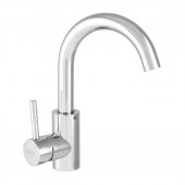 На фото Смеситель для раковины HAIBA SUS 001-C (HB3893)