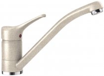 Кухонный смеситель Schock Leva Sabbia-58 песочный (51100058) На фото Кухонный смеситель Schock Leva Sabbia-58 песочный (51100058)