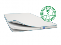 На фото Тонкий матрас-топпер Donson Slim Orgo 80x200 см (457)