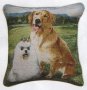 На фото Наволочка Arya 45х45 см 2 шт Dogs (1451014)