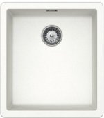 На фото Кухонная мойка Schock Brooklyn N100 S Superwhite -01 (34024501)