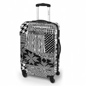 На фото Чемодан на колесах Gabol Trend (M) Black (925002)