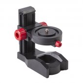 На фото Держатель магнитный для лазерного уровня с регулировкой высоты, 1/4" Intertool (MT-3064)