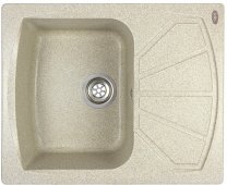 На фото Кухонная мойка Idis Premium Pebble 070