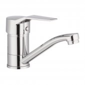 На фото Смеситель для кухни Haiba ZEON 555 (излив 15 см) (HB0414)