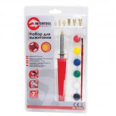 На фото Набор для выжигания Intertool 30Вт, 7 насадок (RT-2040)