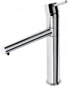 На фото Кухонный смеситель Schock Aqualine Chrom-80 хром (73700080)