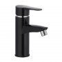 Смеситель для раковины PLAMIX Sergio-001 Black (без подводки) (PM0030) На фото Смеситель для раковины PLAMIX Sergio-001 Black (без подводки) (PM0030)