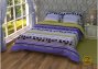 На фото Постельное белье Leleka-Textile Полиэстер 175х210 Фиолетовое Двуспальное