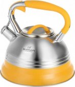 На фото Чайник со свистком Bohmann 3 л (BH 9921 Orange)