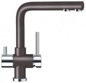 Кухонный смеситель Schock Wellus Bronze-87 бронза (57000187) На фото Кухонный смеситель Schock Wellus Bronze-87 бронза (57000187)