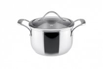 На фото Кастрюля Vinzer с крышкой 20 cм / 3.6 л Chef series (89073)